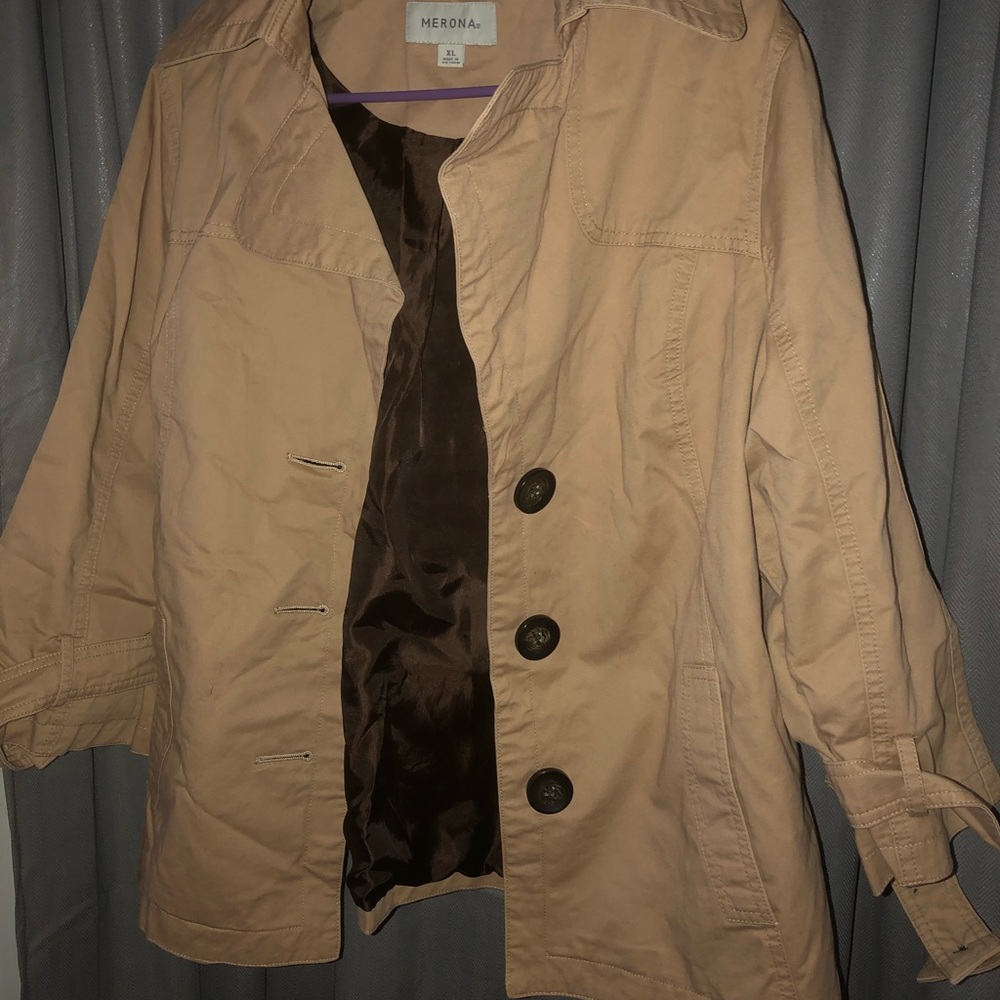 Tan blazer